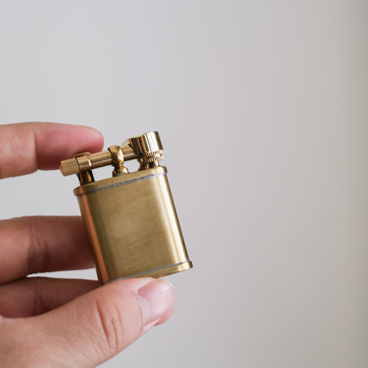 NB Petrol Lighter - Brass