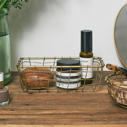 Iron wire basket rectangle - Small