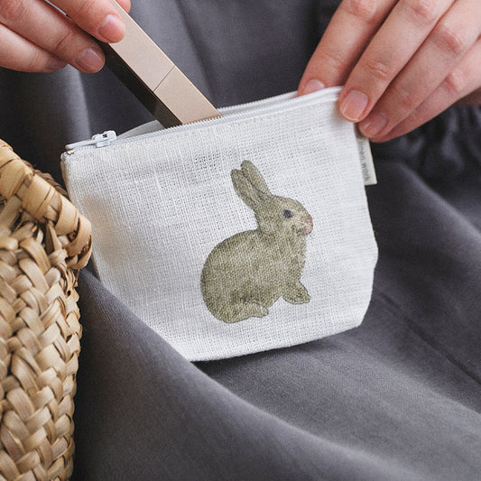 Isabelle Boinot Pouch Rabbit and Carrot