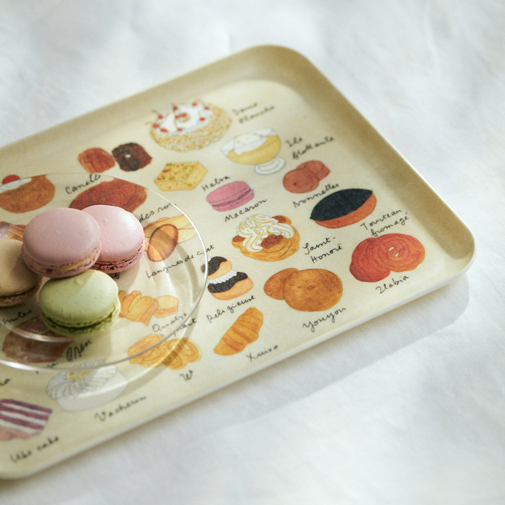 Linen Coated Tray - I.B. Gateau