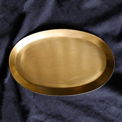 Brass Plate Oval
