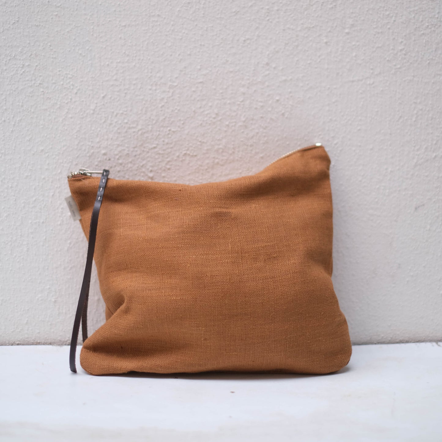 Canna Linen Pouch Bag
