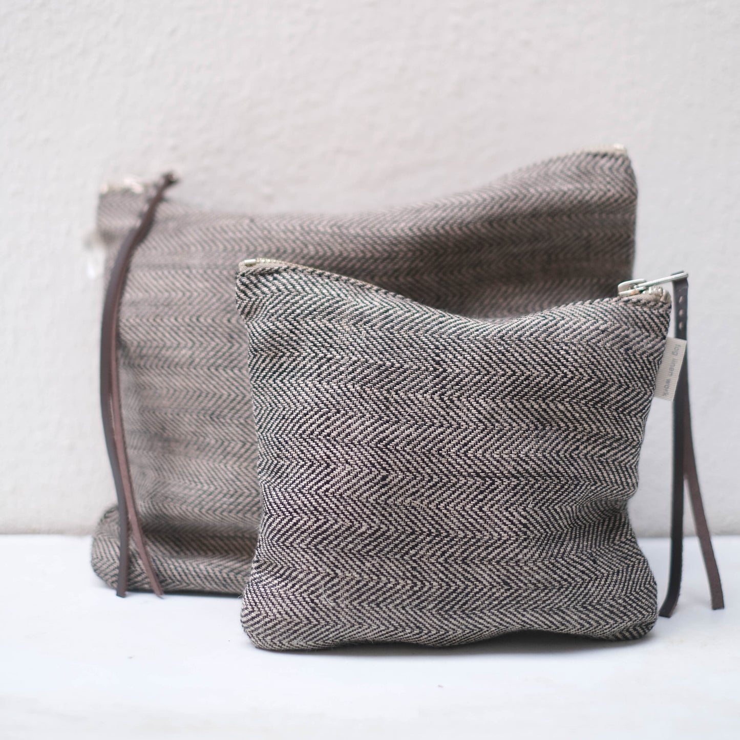 Canna Linen Pouch Bag