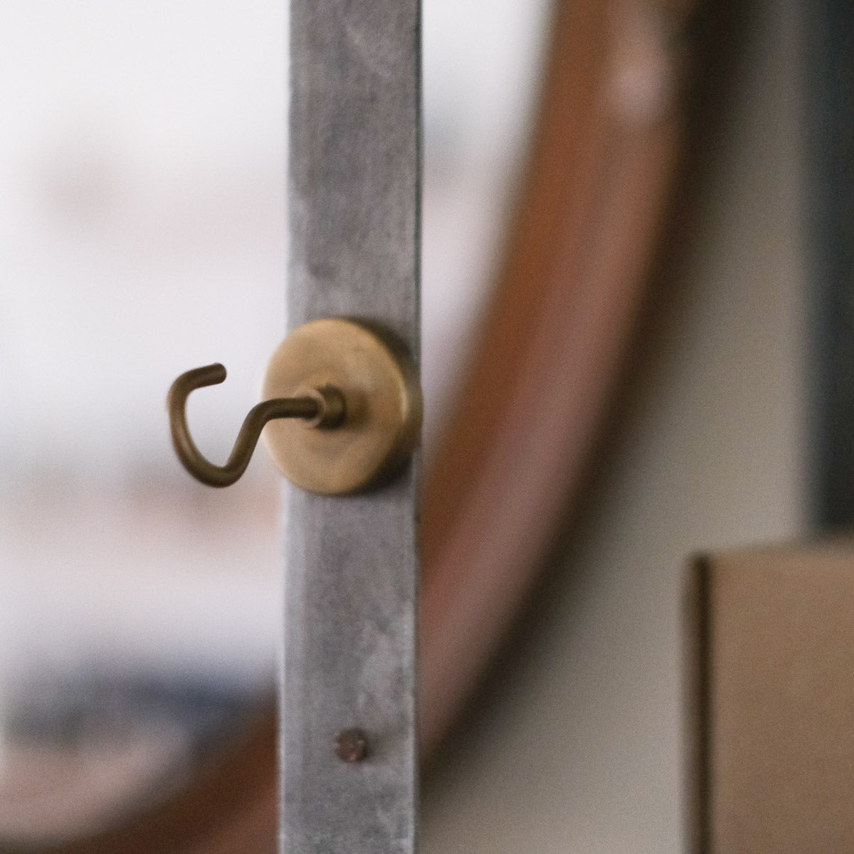 Brass Magnet Hook - Regular