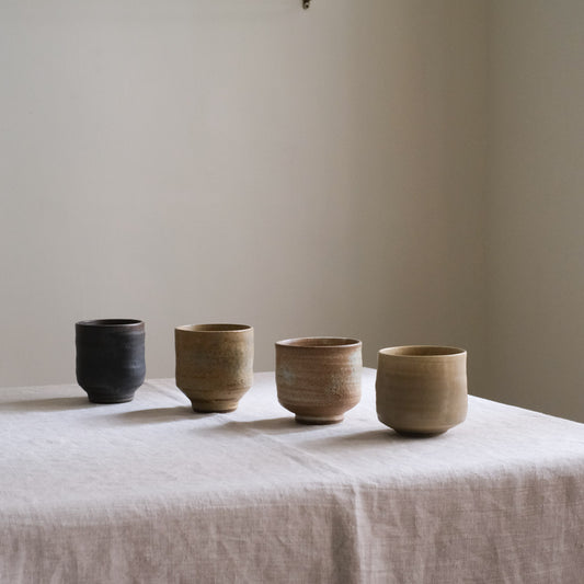 852 - Queenie - Tea Cup Yellow Rough