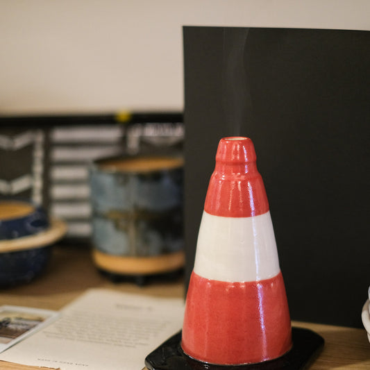 Winter Incense Cone - Traffic Cone